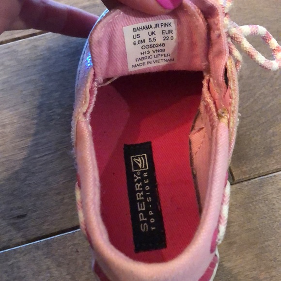 Sperry Toddler Top-Sider - Size 5.5 (22 EUR) - Picture 5 of 6